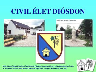 CIVIL ÉLET DIÓSDON