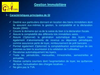 Gestion Immobilière