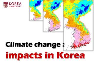 impacts in Korea
