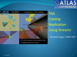TAG Catalog Replication Using Streams Florbela Viegas, CERN ADP