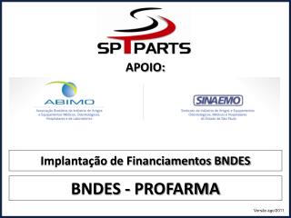 Implantação de Financiamentos BNDES