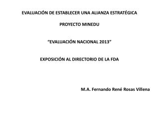 M.A. Fernando René Rosas Villena