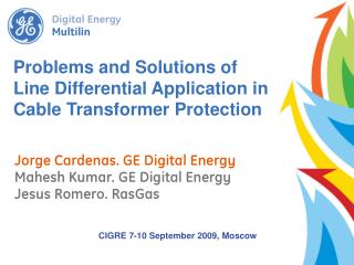 Problems and Solutions of Line Differential Application in Cable Transformer Protection