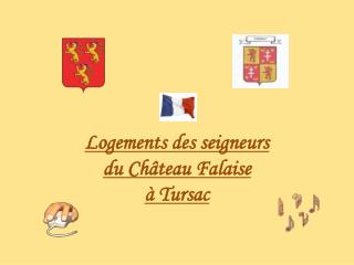 Logements des seigneurs du Château Falaise à Tursac