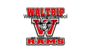 Waltrip High School 2014-2015