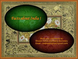 Facts about India !