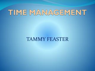 TIME MANAGEMENT