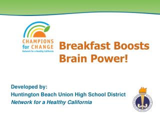Breakfast Boosts Brain Power!