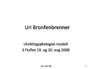 Uri Bronfenbrenner