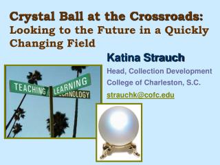 Crystal Ball at the Crossroads: Looking to the Future in a Quickly Changing Field