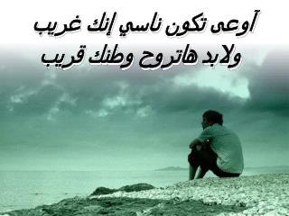 آوعى تكون ناسي إنك غريب