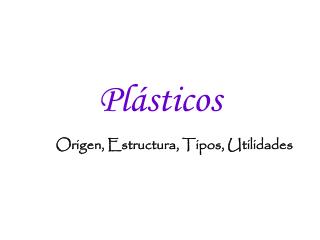 Plásticos