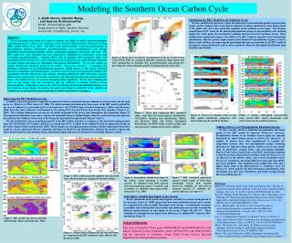 Modeling the Southern Ocean Carbon Cycle