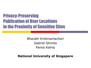 Privacy-Preserving Publication of User Locations in the Proximity of Sensitive Sites