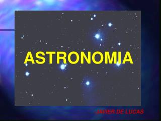 ASTRONOMIA