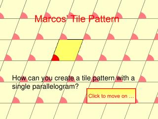 Click to start tessellation