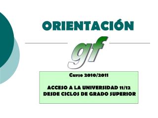 ORIENTACIÓN