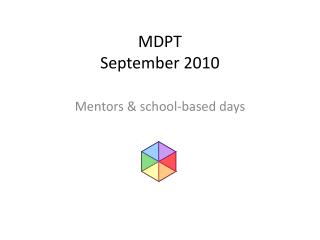 MDPT September 2010