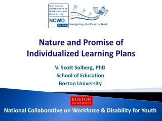 Nature and Promise of Individualized Learning Plans