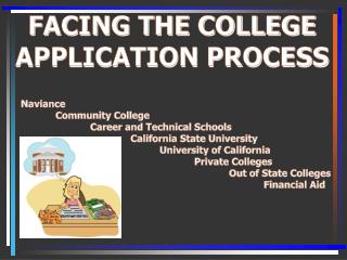 FACING THE COLLEGE APPLICATION PROCESS