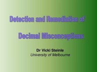 Detection and Remediation of