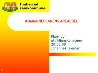 KOMMUNEPLANENS AREALDEL
