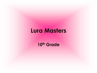 Lura Masters