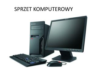 SPRZET KOMPUTEROWY