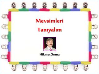 Mevsimleri Tanıyalım