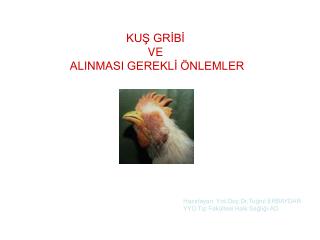 KUŞ GRİBİ VE ALINMASI GEREKLİ ÖNLEMLER