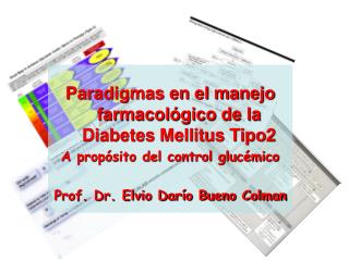Paradigmas en el manejo farmacológico de la Diabetes Mellitus Tipo2
