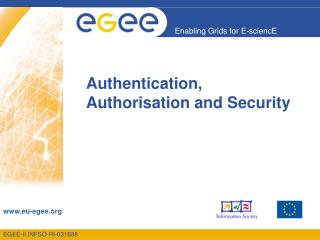 Authentication, Authorisation and Security