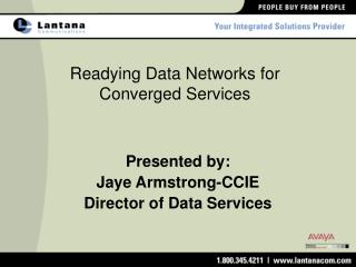 Readying Data Networks for Converged Services