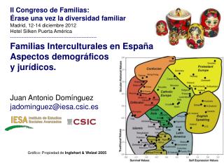 Familias Interculturales en España, Aspectos demográficos y jurídicos. Juan Antonio Domínguez