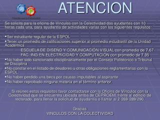 ATENCION