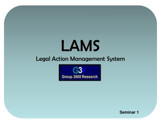 LAMS Legal Action Management System