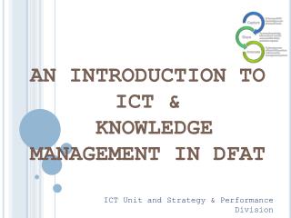 ICT Unit and Strategy &amp; Performance Division Pre-posting Training, June 2014