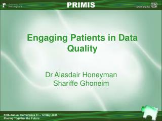 Engaging Patients in Data Quality