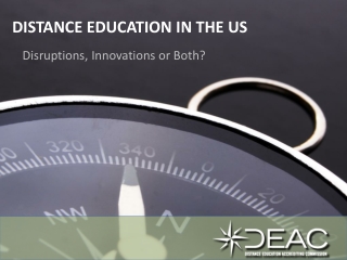 Distance Education in the US