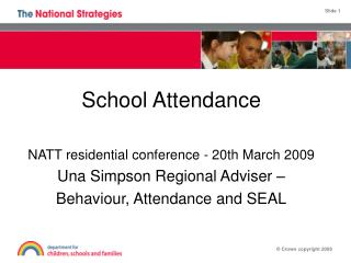 School behaviour and attendance Partnerships