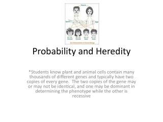 Probability and Heredity