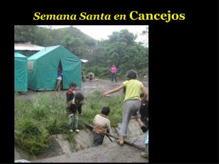 Semana Santa en Cancejos