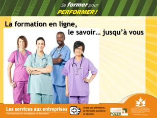 La formation en ligne, le savoir… jusqu’à vous