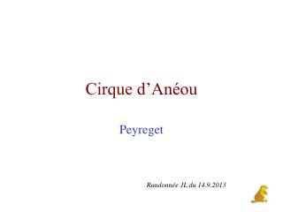 Cirque d’Anéou