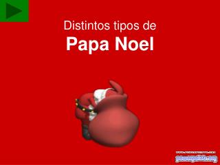 Distintos tipos de Papa Noel