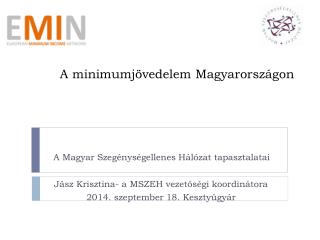 A minimumjövedelem Magyarországon