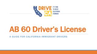 AB 60 Driver’s License