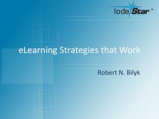 eLearning Strategies that Work