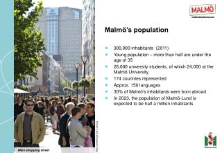 Malmö’s population