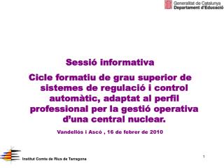 Sessió informativa